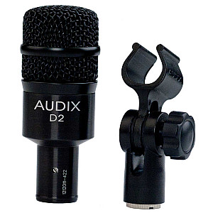 Audix D2 Hypercardioid Dynamic Instrument Microphone